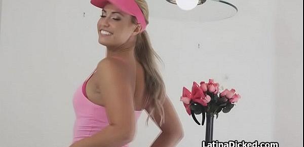  PAWG fucked in tennis outfit